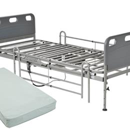 Image of Competitor Semi-Electric Bed Package w/Mattress & Rails 2