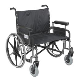 Image of Sentra Heavy Duty Wheelchair With Various Arm Styles 2