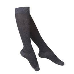 Image of 1061 TOUCH Ladies' Compression Herringbone Pattern Knee Socks 5
