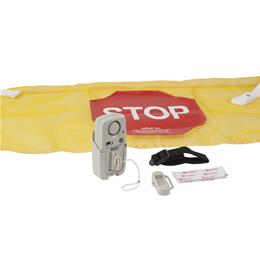 Image of High Visibility Door Alarm Banner With Magnetically Activated Alarm System 3
