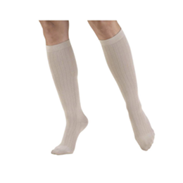 Image of 1973 TRUFORM Ladies' Compression Ribbed Pattern Knee High Sock 7