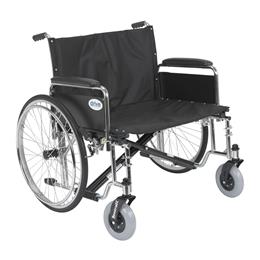 Image of Sentra Ec Heavy Duty Extra Wide Wheelchair With Various Arm Styles Arms 2