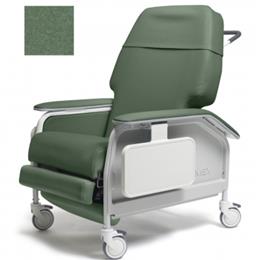 Image of Lumex Extra-Wide Clinical Care Recliner, BLUE JADE 2