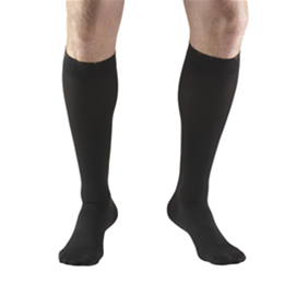 Image of 8865 TRUFORM Classic Compression Ladies' Below Knee, Closed Toe, Stay-Up, Stocking 3