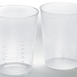 Image of CONTAINER GLASS INTAKE CLEAR RIGID 9OZ