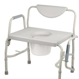 Image of Commode, Bariatric Drop-Arm