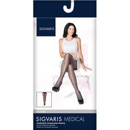 Image of SIGVARIS Allure 20-30mmHg - Size: SL - Color: BLACK
