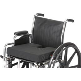 Image of Gel Foam Coccyx Wheelchair Cushion 3 inch 2