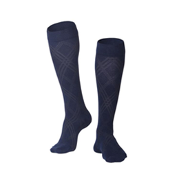 Image of 1024 TOUCH Men's Compression Argyle Pattern Knee Socks 3