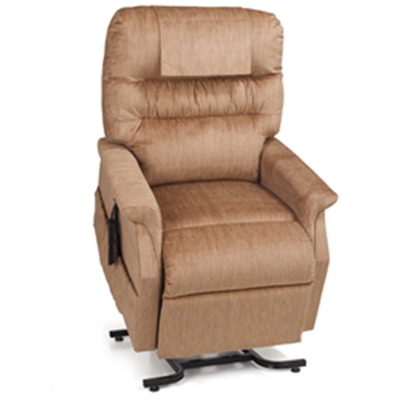 Image of Monarch w/Chaise - Medium 3 Position Lift/recliner 2