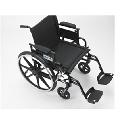 Image of 18" ALUMINUM VIPER PLUS GT- DELUXE HIGH STRENGTH, LIGHTWEIGHT, DUAL AXLE, BUILT IN SEAT EXTENSION 3