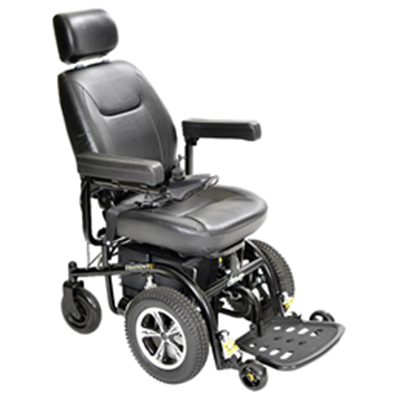 Image of Trident Front-Wheel Drive Power Wheelchair 2