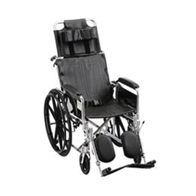 Image of 16" RECLINING WHEELCHAIR - 6160S 2