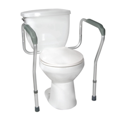 Image of Toilet Safety Frame with Height and Width Adjustable Arms 2