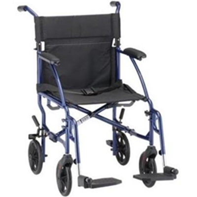 Image of Aluminum Transport Chair Model 379 2