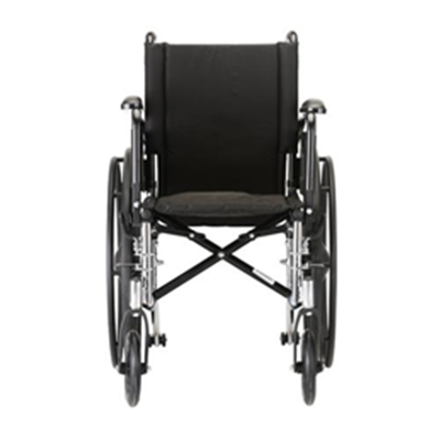 Image of 16" Lightweight Wheelchair with Full Arms and Footrests 7