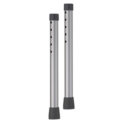 Image of Extra Tall Leg Extensions for 1 Inch Folding Walker 2