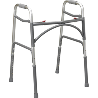 Image of Bariatric Aluminum Folding Walker, Two Button 2