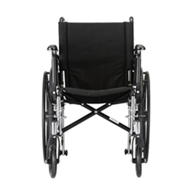 Image of 18" Lightweight Wheelchair with Full Arms and Footrests 5