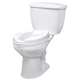 Image of Raised Toilet Seat With Lock 2