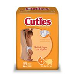 Image of CUTIE DIAPERS SIZE 6 2