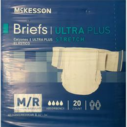 Image of Absorbent Underwear McKesson Ultra Pull On Disposable Heavy Absorbency