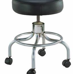 Image of Classic Doctors Stool w/o Back w/FootRing &Casters Drive 2