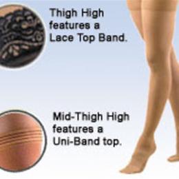 Image of Activa® Soft Fit Graduated Therapy 20-30 mm Hg Series H37 (Pantyhose) Series H38 (Thigh High with L 1