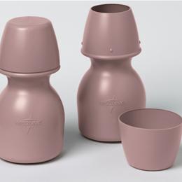 Image of CARAFE W/CUP COVER MAUVE