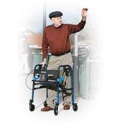 Image of Clever Lite Rollator Walker With 5" Casters 3