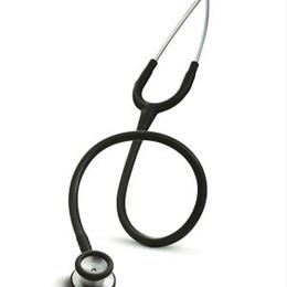 Image of 3m Littman Pediatric Black Stethoscope 2