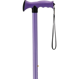 Image of Bright Purple Lavender Scented T-Handle Cane 2