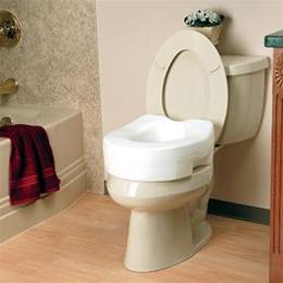 Image of Invacare Raised Toilet Seat 1