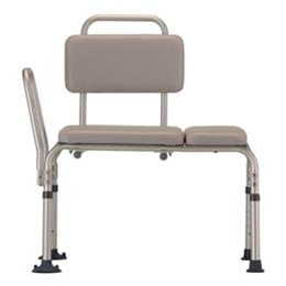 Image of Padded Transfer Bench with Back 2