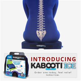 Image of Kabooti Orthopedic Coccyx Seat Cushion