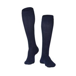 Image of 1012 TOUCH Men's Compression Ribbed Pattern Knee Socks 5