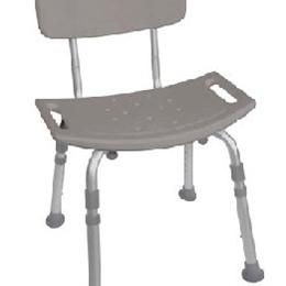 Image of Shower Chair Adjustable with Back 1