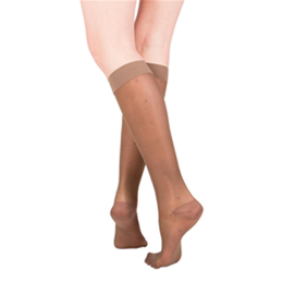 Image of 1782 TRUFORM Ladies' Sheer Dot Pattern Knee High Sock 3