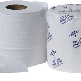 Image of PAPER TOILET 2-PLY 4.5"X3.8" SHEETS