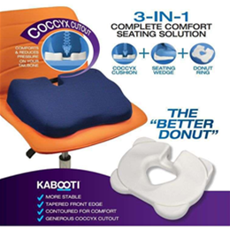 Image of Kabooti Orthopedic Coccyx Seat Cushion