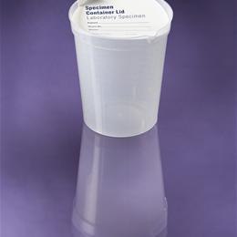 Image of CONTAINER URINALYSIS CLEAR PLASTIC 6OZ