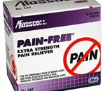 Pain-Free - 100 Tablets/Box - Maximum strength pain reliever for severe headaches, colds an