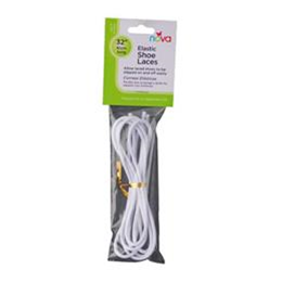 Nova Medical Products :: Elastic Shoelaces- White or Black