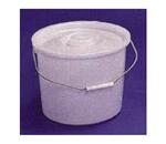 Bucket with Lid for Commode - Glacier/pebble commode

    Glacier/pebble finish for 