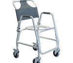 Shower Transport Chair - Designed for safe transport to and from the shower.&amp;nbsp; Anodiz