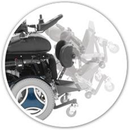 Image of C400 VS JR Front Wheel Power Wheelchair 5