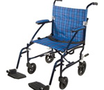 Fly-Lite Aluminum Transport Chair - 
    Weighs only 14.5 lbs.Aluminum frame is lightweight