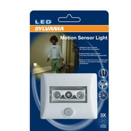 SYLVANIA White LED Night Light with Motion Sensor and Auto On/Off