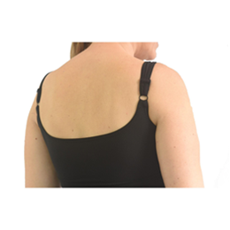 Mastectomy Camisole / Classic Tank Top with Built-In Breast Prosthetics in White Mastectomy Camisole / Classic Tank Top with Built-In Breast Prosthetics in White