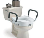 Raised Toilet Seat w/ arms - The Invacare Raised Toilet Seat with Arms offer